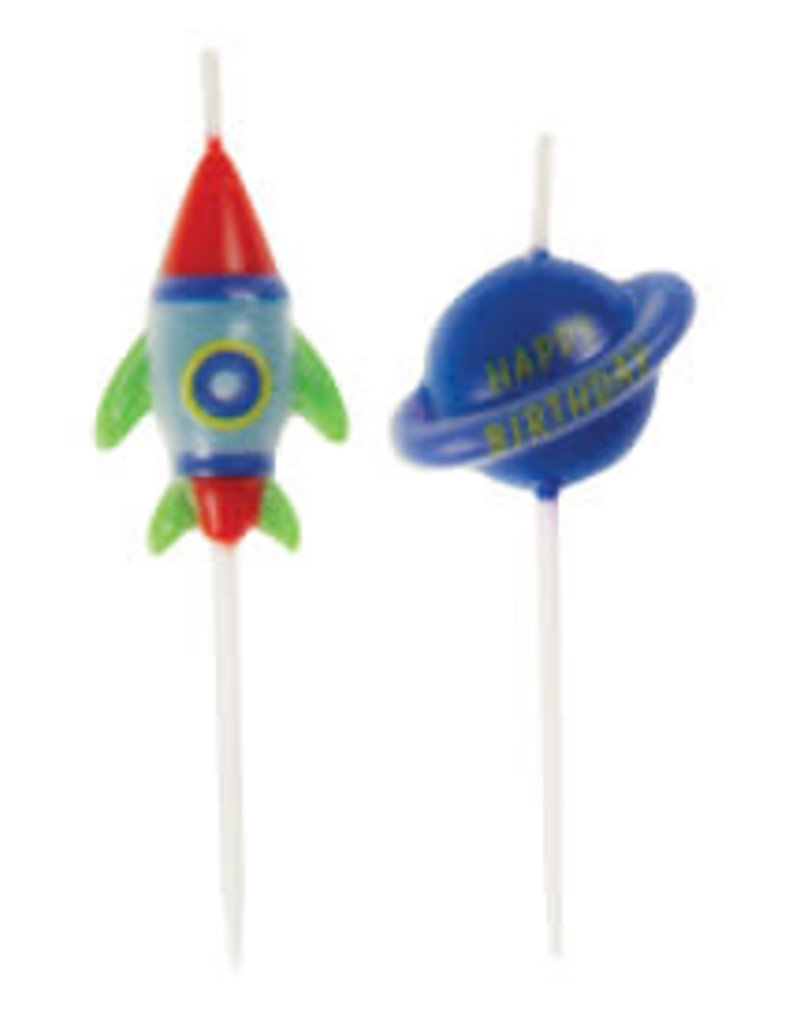 Outer Space Birthday Candles