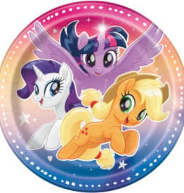 7" My Little Pony Paper Plates - 8pc