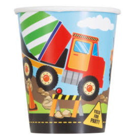 Construction Party Paper Cups - 9oz