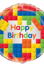 18" Lego Birthday Foil Balloon