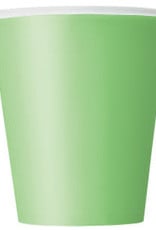 Baby Yoda/Lime Green Paper Cups - 9oz