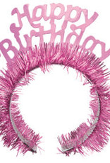 Mermaid/Pink "Happy Birthday" Tiara