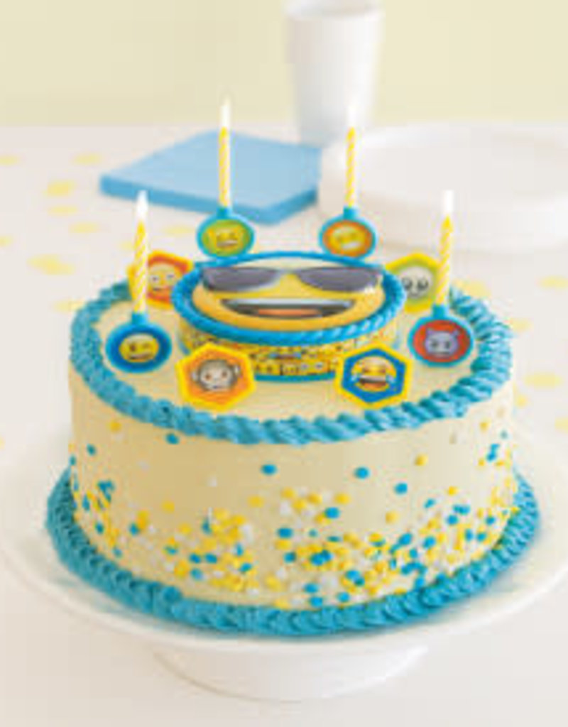 Emoji 1 Cake Décor Kit 17 pcs.