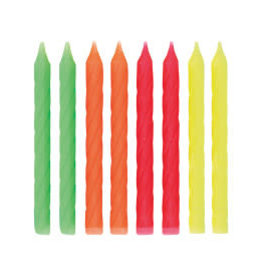 Lego/Neon Birthday Candles-20ct