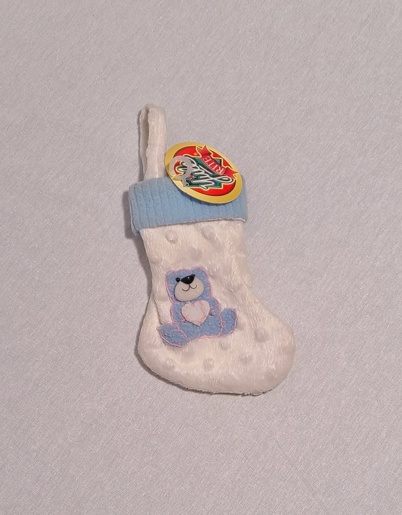 5" BLUE BABY MINI STOCKING