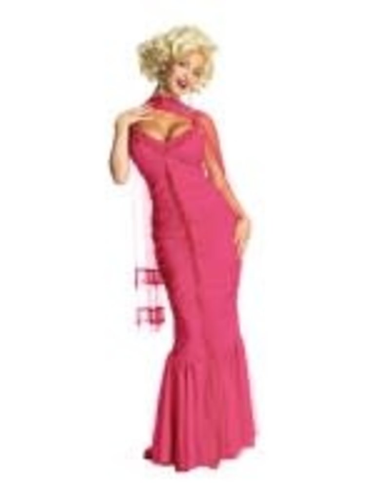 marilyn monroe pink dress