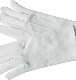 WHITE NYLON GLOVES