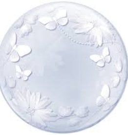 Qualatex Butterflies and Flowers Bubble (FLAT)