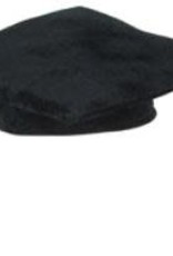 10" MEDIUM BLACK PLUSH GRAD CAP 1/PKG