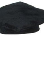 10" Medium Black Plush Grad Cap