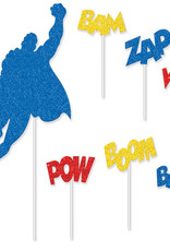 HERO CAKE TOPPER (1/PKG)