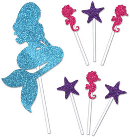 Mermaid Cake Topper (1/PKG)