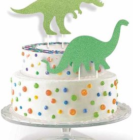 Dinosaur Cake Topper 2/Pkg 8"