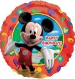 Qualatex Mickey Mouse Happy B-Day 18"