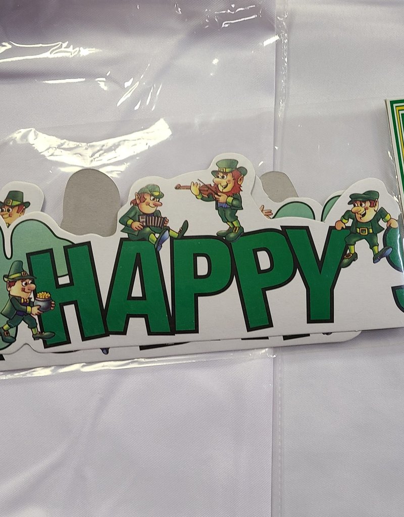 St. Patrick's Day Banner 35"