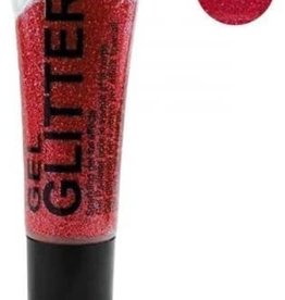 Red Glitter Makeup