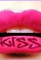 3 PK BONBON! TEMP LIP TATTOOS (PINK "kiss")