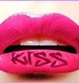 3 PK BONBON! TEMP LIP TATTOOS (PINK "kiss")