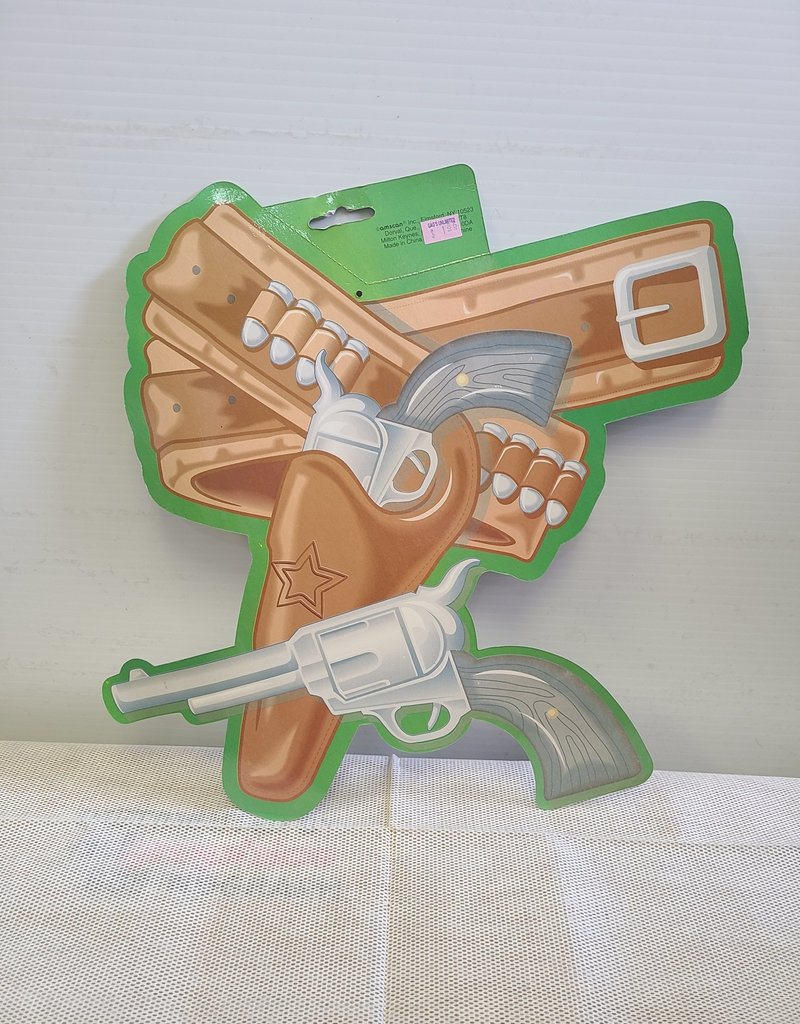 Sheriff holster cutout