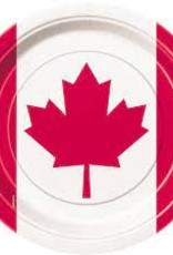 CANADA DAY 7" PLATES 8PK