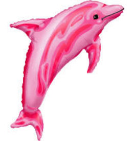 Qualatex Pink Dolphin SuperShape