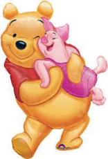 Qualatex Pooh and Piglet Airfill (FLAT)