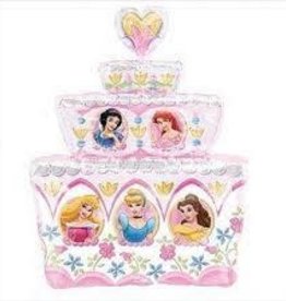 Qualatex Princess Cake SuperShape (FLAT)