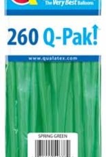 Qualatex 260Q Q-Pak Spring Green - 50ct