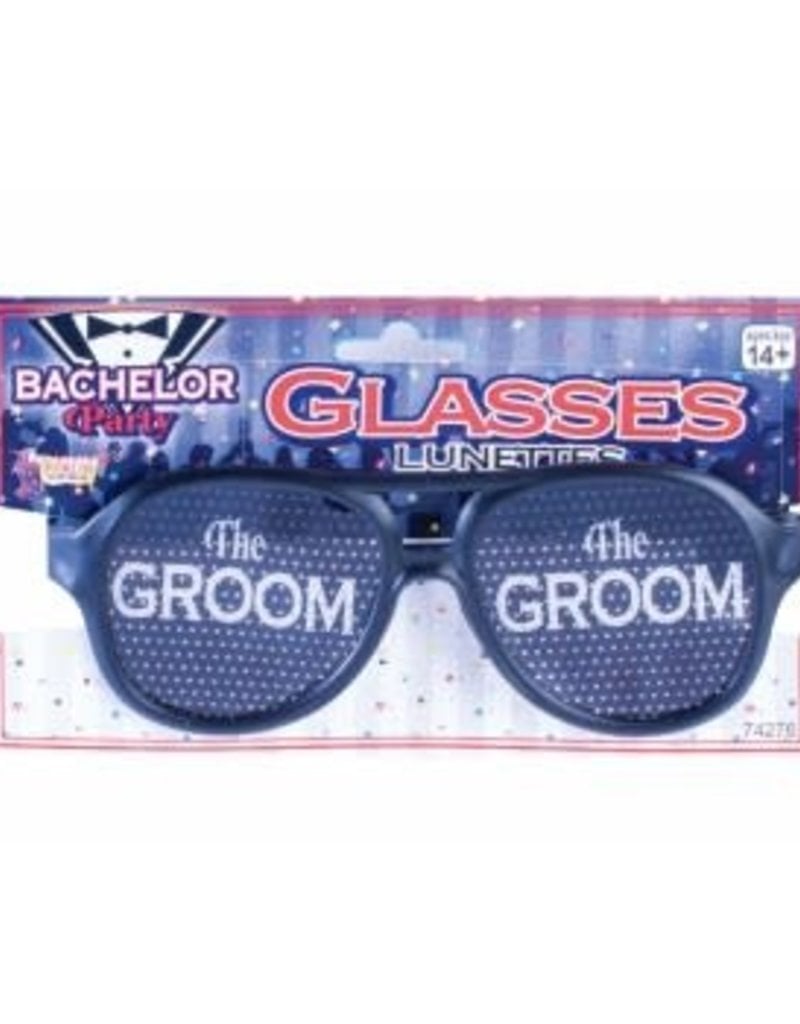 BACHELOR GLASSES - GROOM