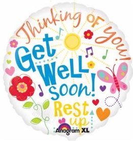 18" Get Well Messages