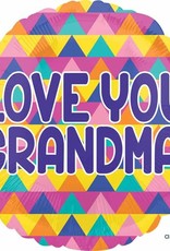 Qualatex 18" Love You Grandma