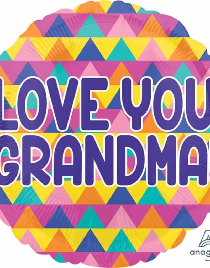 Qualatex 18" Love You Grandma