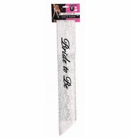 Bride To Be Lace Sash