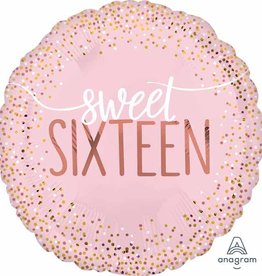 18" Blush Sweet Sixteen
