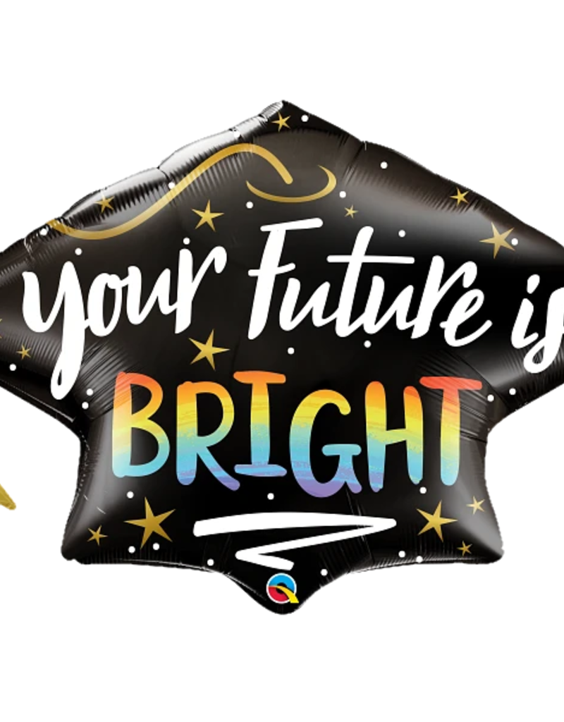 Qualatex 41" Your Future Is Bright Grad Cap