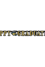Happy Graduation Banner - Gold