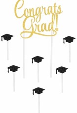 Congrats Grad! Cake Toppers