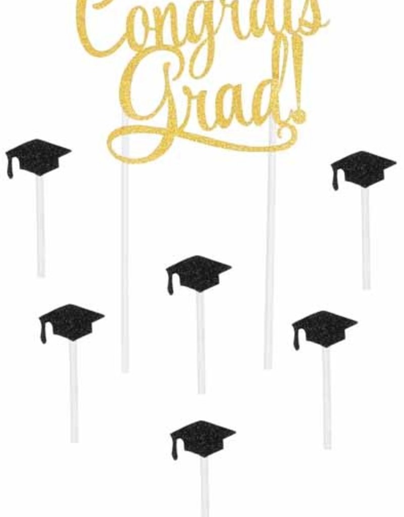 Congrats Grad! Cake Toppers