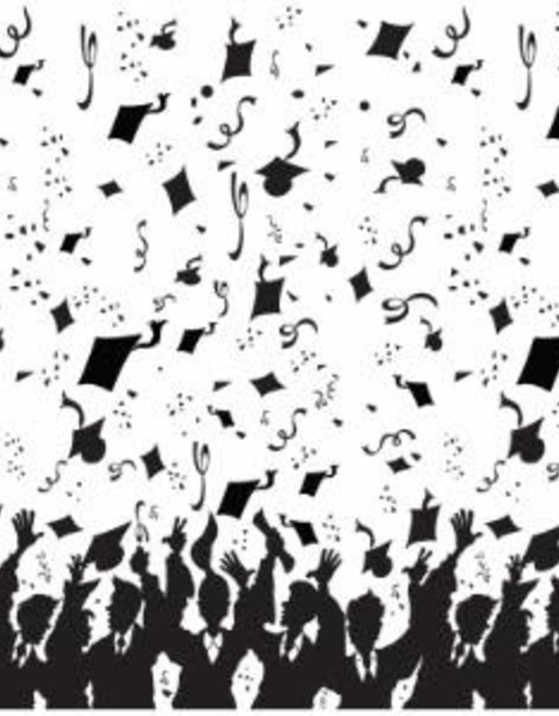 Grad Backdrop - Black/White