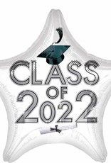 19" Class of 2022 White Star