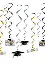 Graduation Whirls Decor