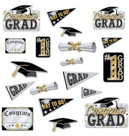 Graduation Cutouts - 20pc