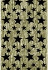 Star Gleam Curtain - Black/Gold