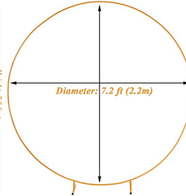 7' Closed Round Arch - Per Day