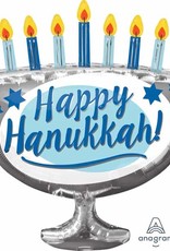 29" Happy Hanukkah Menorah SuperShape