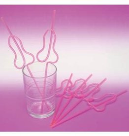 Penis Sippy Straws - 6pc