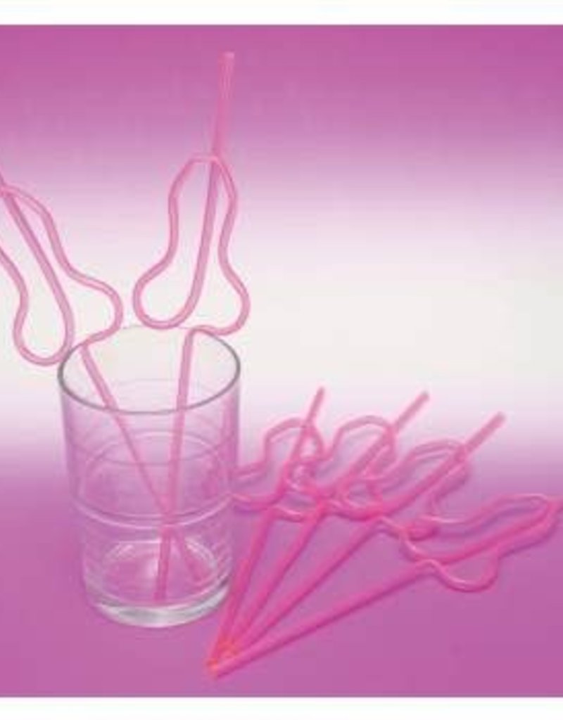 Penis Sippy Straws - 6pc