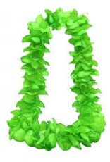 St. Patrick's Day Flower Necklace