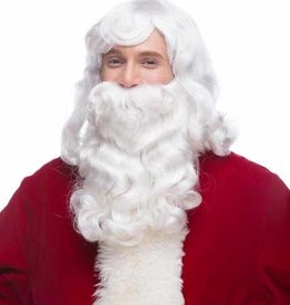 Sepia Santa Wig and Beard Set - Standard