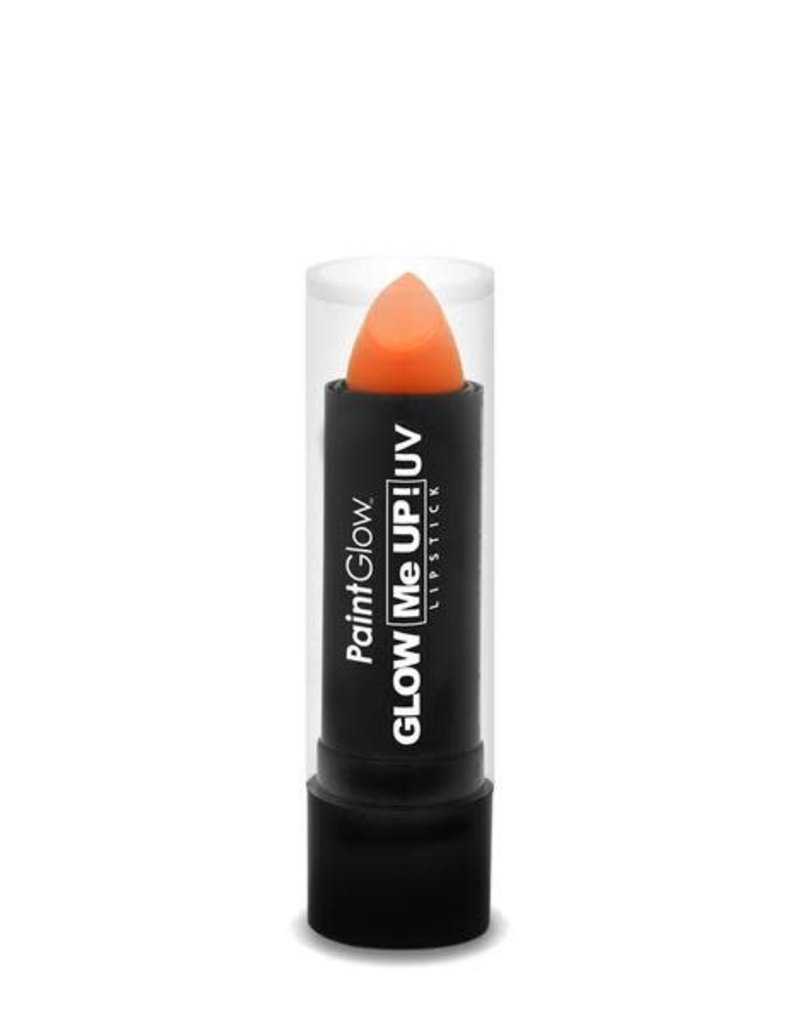 Neon UV Lipstick Peach Paradise Glitter